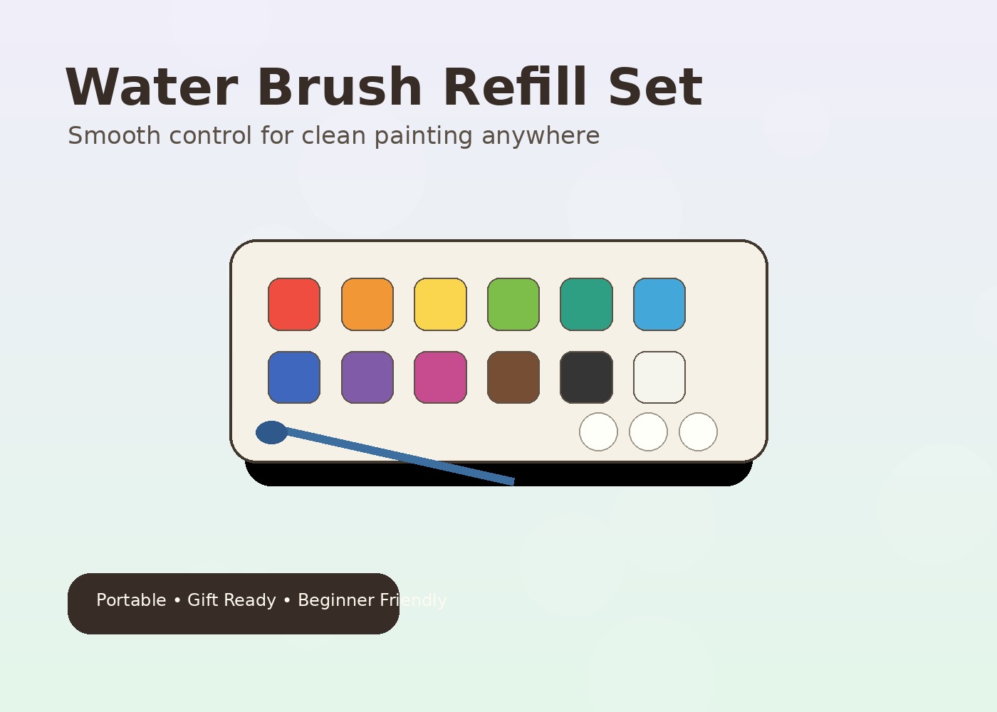 Water Brush Refill Set